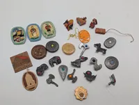 Collection of Vintage German WHW Winterhilfswerk Charity Pins and Badges