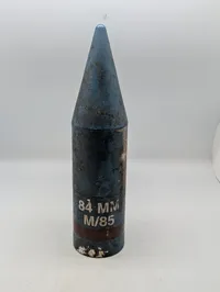 84 mm M/85 Øvelsesprojektil til Carl Gustaf Dysekanon