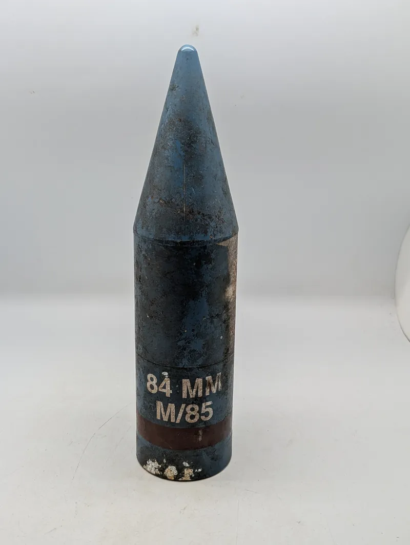 84 mm M/85 Øvelsesprojektil til Carl Gustaf Dysekanon