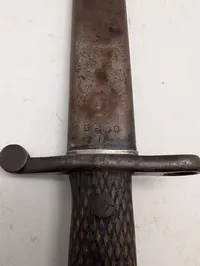 Spansk Model 1893 Mauser Bajonet med Skede - Artilleria Fabrica de Toledo