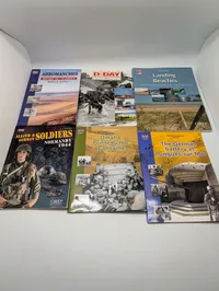 Samling af 6 OREP Editions bøger om D-dag og Normandiet