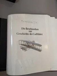 Sir Rowland Hill Ltd. Frimærkesamling: Luftfartens Historie