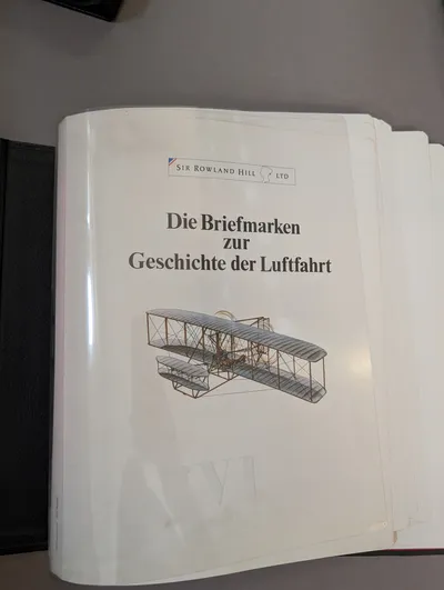 Sir Rowland Hill Ltd. Frimærkesamling: Luftfartens Historie
