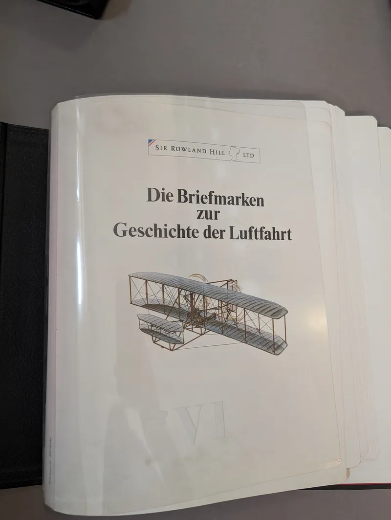 Sir Rowland Hill Ltd. Frimærkesamling: Luftfartens Historie