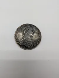 Østrigsk Maria Theresia Thaler 1780 Sølvmønt