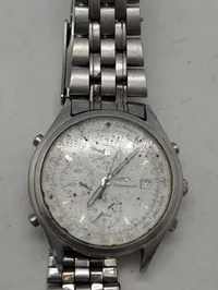 Samling af fire herreure fra Seiko, Angelo-Milano og Poker EM