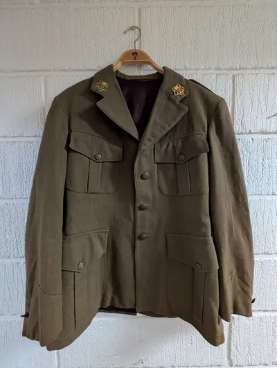 Karl Hoffmann København Dansk Militær Uniformsjakke M47 Danske livregiment 