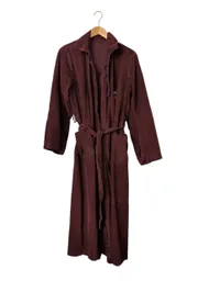 WWII US Army Medical Corps Red Corduroy Bath Robe