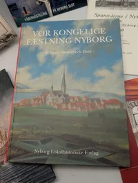 Samling af 6 bøger om Nyborgs historie og Slaget ved Nyborg 1659
