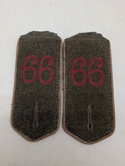 Tyske Skulderklapper fra 1 Verdenskrig med Nummer 99
