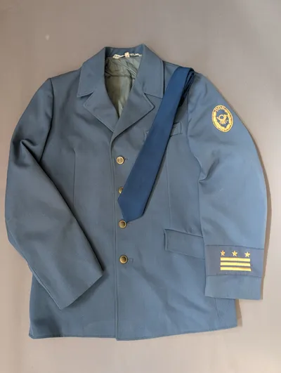 East German DDR Deutsche Post Uniform Jacket and Tie