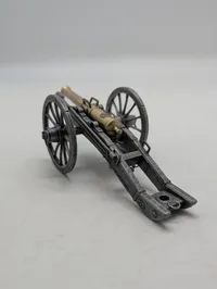 Napoleonsk modelkanon i messing og metal