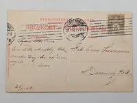 Vintage Danish Postcard, Københavnsk Gadeliv: Kagekonen