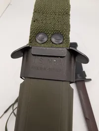Eickhorn Solingen M7 Bayonet with U.S. M8A1 Scabbard