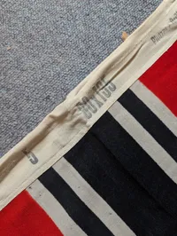 Tysk Reichskriegsflagge (1938-1945) fra Plutzer & Brüll, originalt 