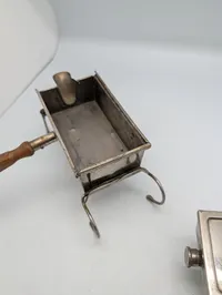 Lampe Trésor Paris, antik fransk spiritusbrænder og beholder