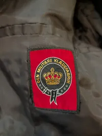 Dansk militær uniformsjakke fra Helseth & Lunde M69