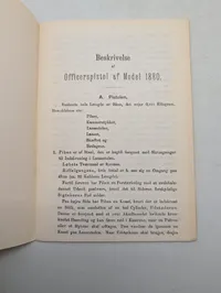 Forlaget Zac, Beskrivelse af Officerspistol Model 1880, hæfte fra 1968