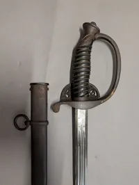 German Saxony Model 1867 Infantry Officer’s Sword