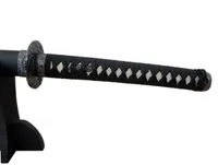 Japanese Style Katana with Bushido Inscribed Scabbard and Display Stand