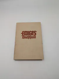 Ewiges Deutschland, tysk bog med lærredsbind