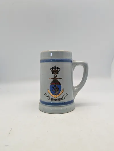 Dansk Marine Keramik Krus - FLS. Grønnedal