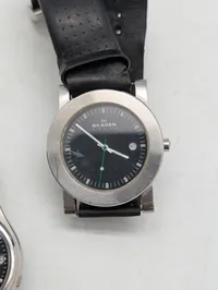 Samling af tre herreure fra Seiko og Skagen