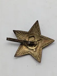 Sovjetisk Rød Stjerne Kokarde med Hammer og Segl WW2 
