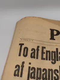 Politiken Avisforside fra 11. december 1941