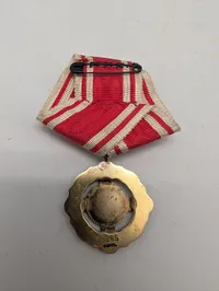  Fortjensttegn i Sølv af Bernhard Dahl