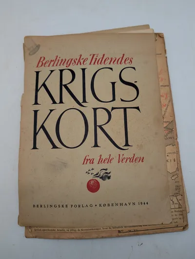 Berlingske Tidendes Krigskort fra hele Verden, 1944
