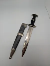 Tysk SS Dolk Model 1933 med Skede efterkrigs 