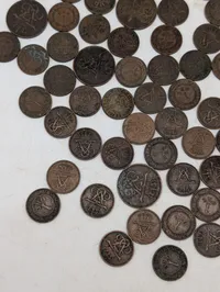 Samling af danske 1 øre mønter, Christian IX og Frederik VIII