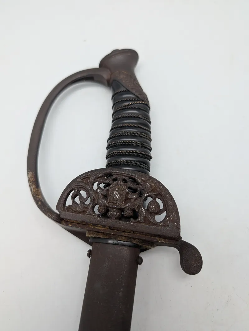 German Saxony Model 1867 Infantry Officer’s Sword