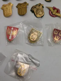 Samling Danske Regimentsmærker 