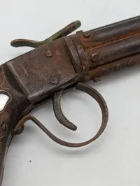  peberbøsse-pistol med perlemorsindlæg, Dekoration 