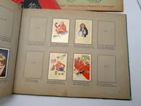 Collection of Four Vintage Danish Rich's and Danmark's Serie Picture Albums