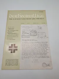 Tre udgaver af tidsskriftet Der Freiwillige (1971-1972)