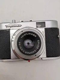 Voigtländer Vito II 35mm Kamera med Color-Skopar 1:3,5/50 Objektiv