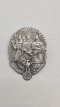Tysk Dagsmærke WW2, originalt 