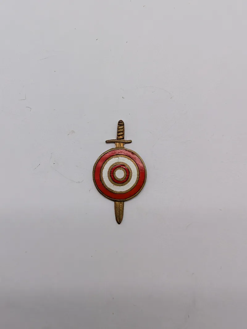 Dansk WW2 Folk og værn pin 