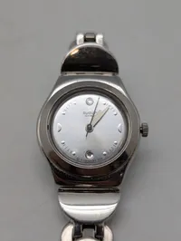 Swatch Irony Lady Dameur i Rustfrit Stål med Stenbesat Urskive