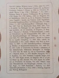 W. L. Møller, Søkadettegning, 1798, Maritimt motiv med sejlskibe