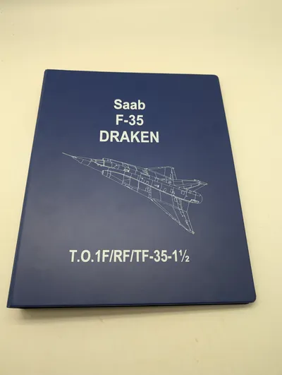 Saab F-35 Draken T.O.1F/RF/TF-35-1½ Flyvemanual