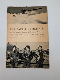 WWII Military Ephemera Lot: Battle of Britain, Iwo Jima, and Invasion Craft