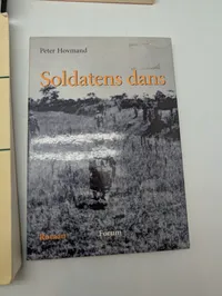 Samling af 5 danske bøger om militærhistorie og krig