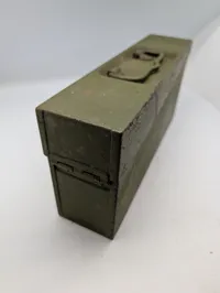 Militær Ammunitionskasse i Metal, Olivengrøn
