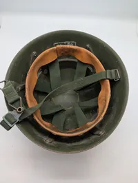 Swedish Military M37/65 Steel Combat Helmet