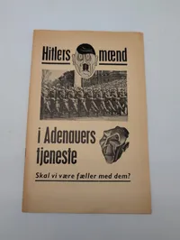 Dansk politisk pamflet: Hitlers mænd i Adenauers tjeneste