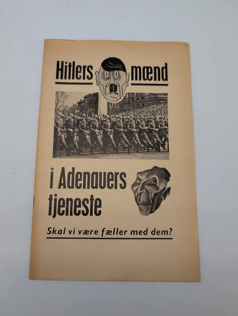 Dansk politisk pamflet: Hitlers mænd i Adenauers tjeneste